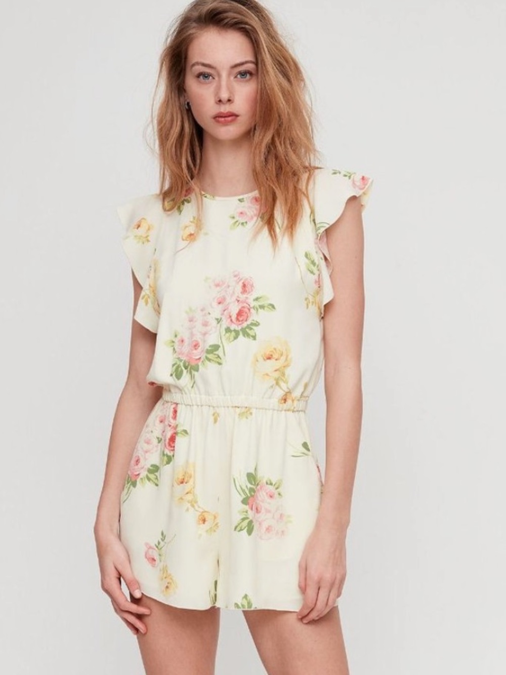 Aritzia Wilfred Fleurette Romper